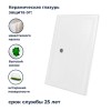 Поддон для душа прямоугольный керамический RGW CR (Глубина 35) 700x1200
