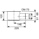 TECE drainline, сифон, 1,2 л/c, DN 50, выход вбок, высота монтажа от нижнего края сифона до верхнего края слива ndash; 148 мм.