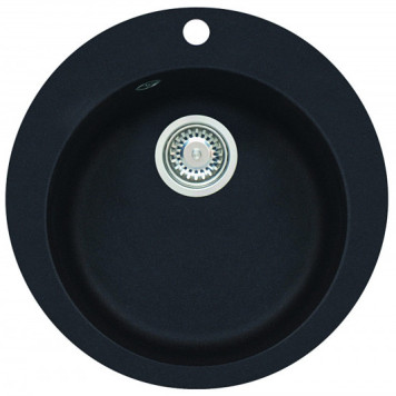 Alv 1133429 Gr Genesis Boogie 10 Carbon G91 Мойка I, 1 чаша, 3½ Ø505х190 мм+сифон, шк 500 1133430