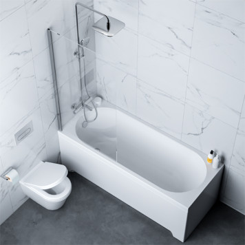 Ravak Sonata II Ванна 170х70см, встраиваемая, цвет: белый. C635R00000