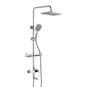 RS27-46 Смеситель одноручный (35 мм) для ванны с верхней лейкойТропический дождь с пов. изл. 97 RS27-46