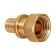 Переход Hoobs с накидной гайкой на плоское уп. 20x2.8-G1/2. HB-PEXNG-202812
