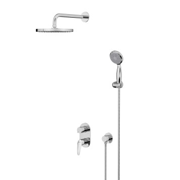 LM0429CLINARAСмеситель для душа встраиваемый с дополнительной 1-функциональной лейкой, хром LM0429C