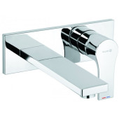 Kludi 48 247 0565 Zenta SL Смеситель для раковины 180 мм, настен., 7 л/мин (внешнняя монт. часть) 482470565