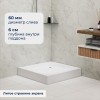 Душевой поддон квадратный RGW LUX/TN 800x800