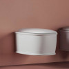 Artceram Atelier Унитаз подвесной, 52х37см, безободковый, с крепежом, цвет: белый матовый. ATV001 05 00