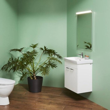 Laufen Frame 25 Зеркало 45x82.5см., с алюминиевой рамой, цвет: хром. 4.4740.0.900.144.1-3