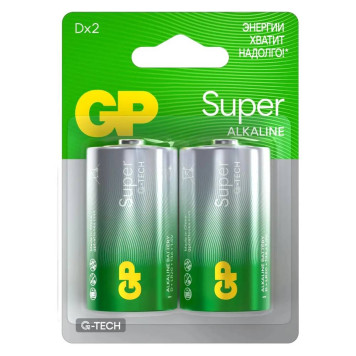 Элемент питания GP 13AA21-2CRSBC2 LR20 20/160 (2шт.)-2