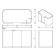 Decor Walther Black Stone Держатель для бумажных полотенец, настольный, цвет: черный матовый. 0974160