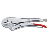 Клещи зажимные никелерованные 225 мм KNIPEX 4124225