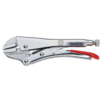 Клещи зажимные никелерованные 225 мм KNIPEX 4124225
