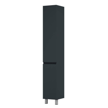 M90CSR0306GM Шкаф-пенал напольный, правый, 30 см, графит матовый-5