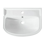 РОНДО 56 Умывальник мебельный, ВКС Белый S1 (WB.FN/Rondo/56-C/WHT.G/S1) WB.FN/Rondo/56-C/WHT.G/S1