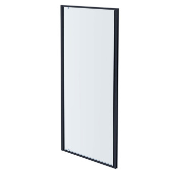 AQ ARI PI 09020GM Душевая дверь, распашная 900x2000 профиль оружейная сталь, стекло прозрачное AQ ARI PI 09020GM
