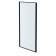 AQ ARI PI 09020GM Душевая дверь, распашная 900x2000 профиль оружейная сталь, стекло прозрачное AQ ARI PI 09020GM