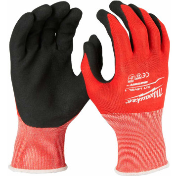 Перчатки Milwaukee Cut level с уровнем сопротивления порезам 1, S/7 (712)