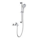 AQ1748CR ЛУГАНО смеситель для ванны с душевым гарнитуром 3jet AQ1748CR