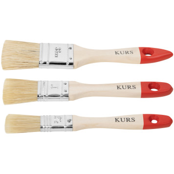 Набор кистей Оптима 3 шт. (19, 25, 38 мм)-4