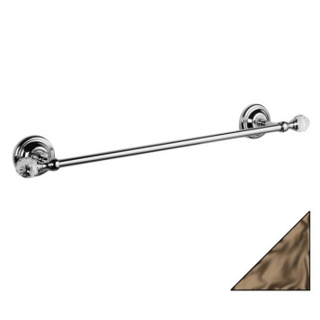 TW Crystal 113, полотенцедержатель 49см, цвет: бронза с кристаллом (swarovski)