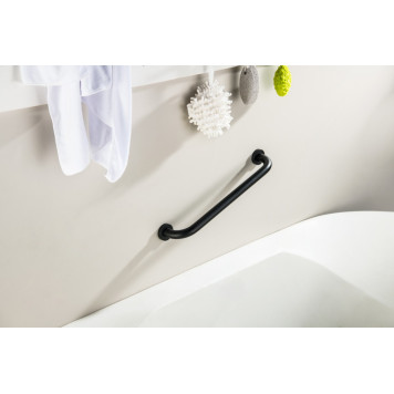 AQ4995MB поручень 450 мм, матовый черный AQ4995MB-2