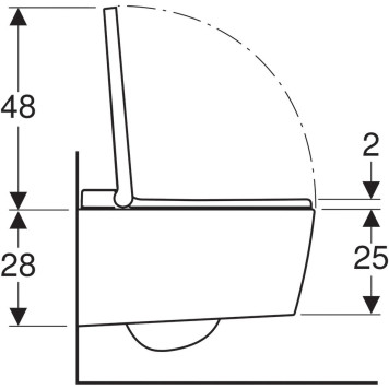 146.224.21.1 унитаз-биде AquaClean Sela NEW подвесной глянцевый хром 146.224.21.1-2