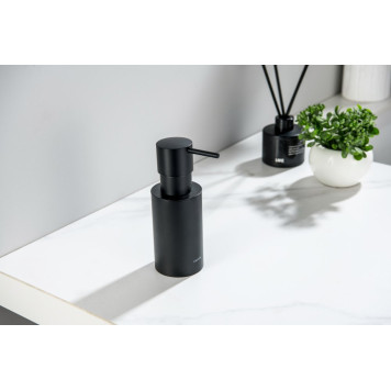 AQ4229MB ОБЕРОН дозатор настольный, матовый черный AQ4229MB-3