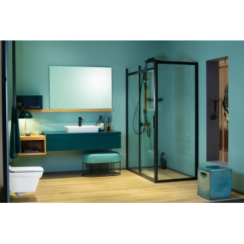 RT30TXS110H RITA прямоугольная раковина для установки в столешницу 44х59 см, с отверстием под смеситель, Serel RT30TXS110H-4