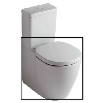 E803701 Connect Cube Унитаз напольный пристенный для монтажа с бачком горизонтальный выпуск. E803701