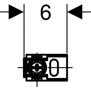 111.835.00.1 Комплект крепления к стене Geberit Duofix для отдельного монтажа, угловой 111.835.00.1-2