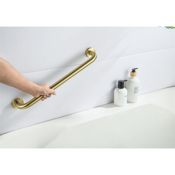 AQ4995BG поручень 450 мм, шлиф. золото AQ4995BG-5