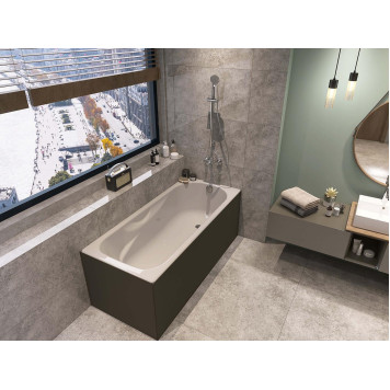 Wotte Comfort 1700х750х462 ванна чугунная c отверстиями для ручек (БП-э00д1476 ) Comfort 1700x750UR-4