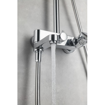 AQ2040CR ВЕГА душевая система (смеситель для ванны) 3jet 250мм AQ2040CR-2