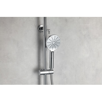 AQ2040CR ВЕГА душевая система (смеситель для ванны) 3jet 250мм AQ2040CR-5