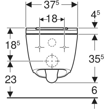 146.250.01.1 Подвесной унитаз-биде Geberit AquaClean Sela Square, белый 146.250.01.1-4