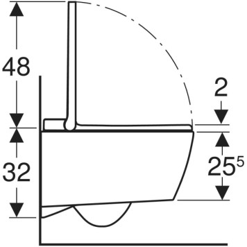 146.250.01.1 Подвесной унитаз-биде Geberit AquaClean Sela Square, белый 146.250.01.1-5