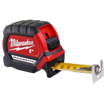 Рулетка Milwaukee PREMIUM MAGNETIC GEN III магнитная 5м (27мм) (599)-1