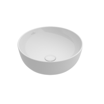 Раковина, Villeroy Boch, Artis, шгв 430-430-125, отверстия для смесителя-отсутствуют, цвет-альпийский белый