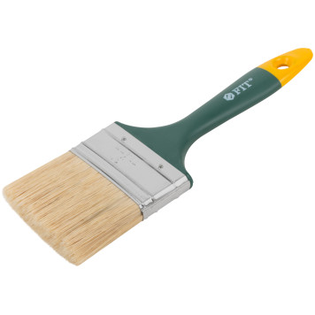 Кисть флейцевая Контур, натур.светлая щетина, пластиковая ручка 3 (75 мм)-1