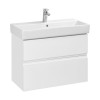 Roca Oleta Тумба подвесная 80х37х54см, с 2 ящиками, цвет: белый. A857640806