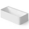 Dea Design Modern Ванна 160х80х56см., отдельностоящая, Solid Surface, цвет: White №18. DD8665 1600 18