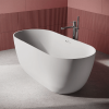 Jacuzzi Moorea Ванна отдельностоящая из акрила 170x75x60.5см, слив-перелив, сифон, регулир.ножки, цвет: белый матовый. MRA00000000