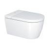 Duravit Starck F Plus Унитаз подвесной, безободковый, с сиденьем Sensowash, инсталляцией и клавишей с системой автосмыва, с покрытием Hygieneglaze, цвет: белый. 612000012002360, 2510092096, WD1039000060, WD5013012060