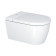 Duravit Starck F Plus Унитаз подвесной, безободковый, с сиденьем Sensowash, инсталляцией и клавишей с системой автосмыва, с покрытием Hygieneglaze, цвет: белый. 612000012002360, 2510092096, WD1039000060, WD5013012060
