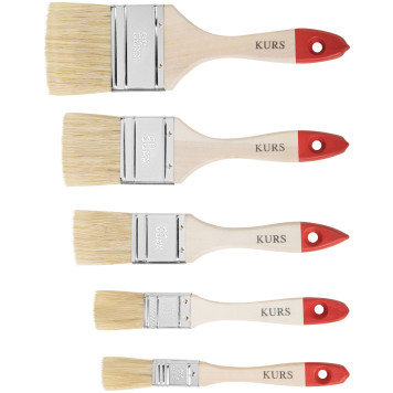 Набор кистей Оптима 5 шт. (19, 25, 38, 50, 63 мм)