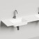 Salini Onda Раковина 180x50см, c 1 отв., c переливом, материал: S-Stone, цвет: белый матовый. 1402202M с 1 отв.