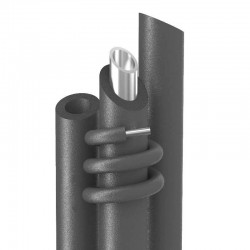 Трубки теплоизоляционные 2 метра Energoflex Super ROLS ISOMARKET внутренний диаметр изоляции 76 мм толщина 20 мм