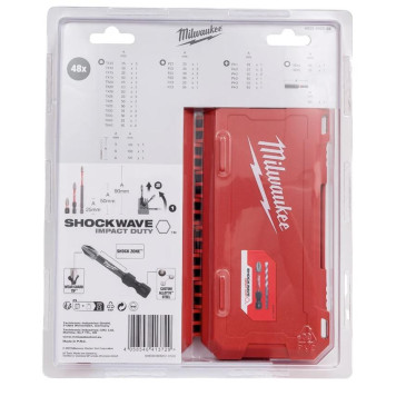 Набор бит Milwaukee Shockwave Imapct Duty (48шт)-1