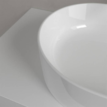 VilleroyBoch Collaro Раковина накладная, 56x36х14.5см., без отв., цвет: альпийский белый. 4A195601-1