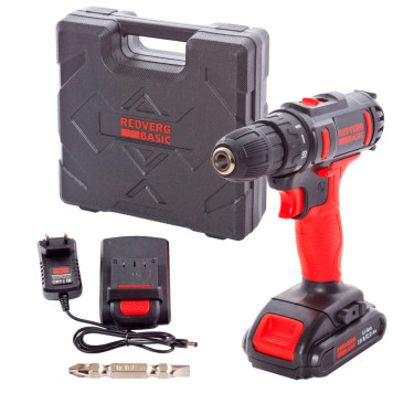 Шуруповерт аккумуляторный REDVERG Basic SD18LE/2-2-1