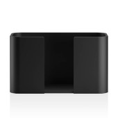 Decor Walther Black Stone Держатель для бумажных полотенец, настольный, цвет: черный матовый. 0974160